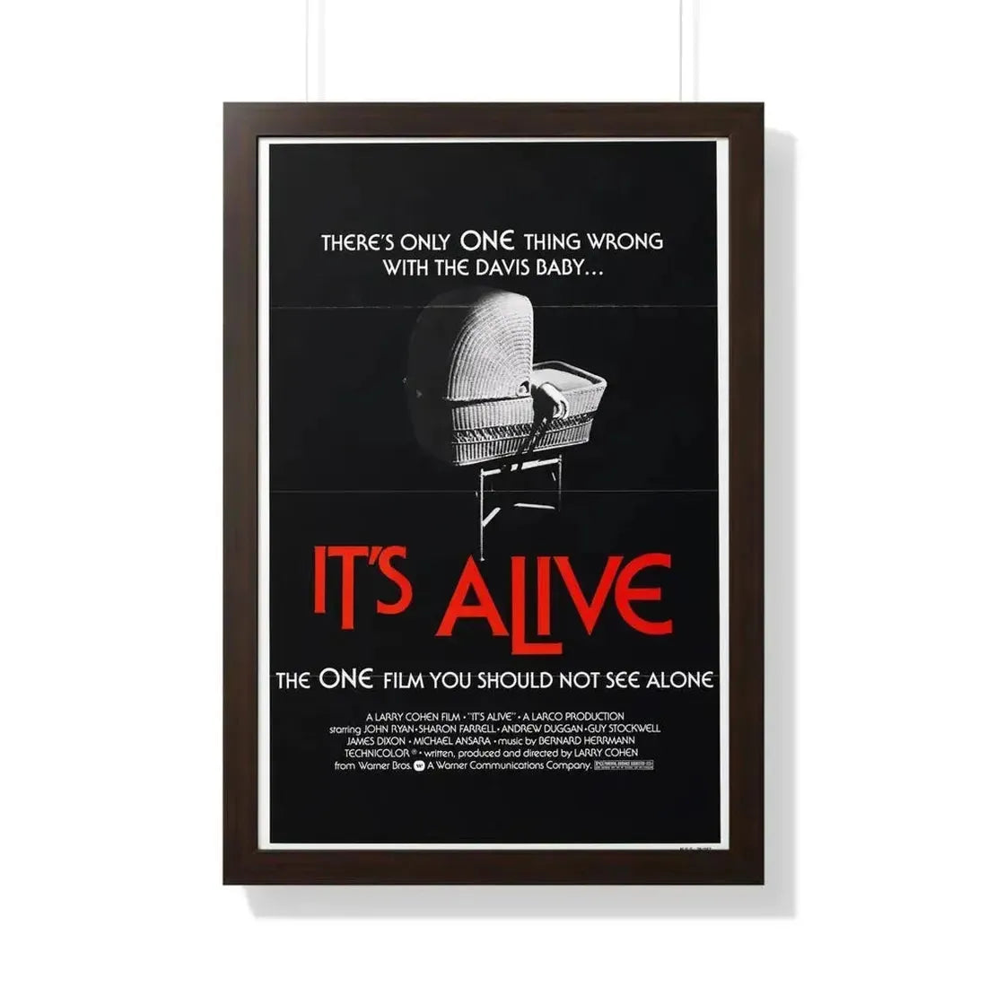 IT'S ALIVE 1974 - Framed Movie Poster - The Sticker Space