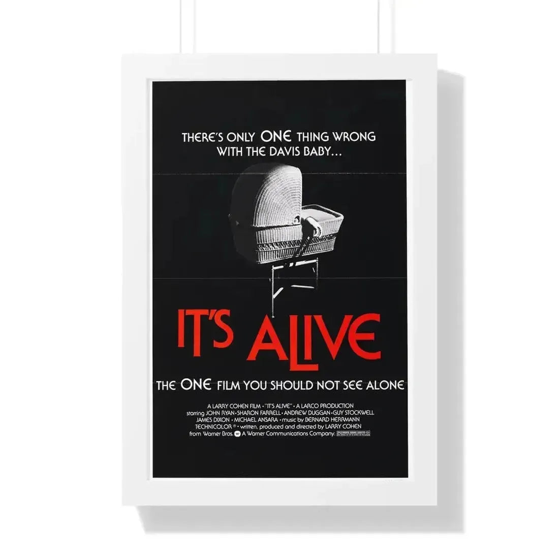IT'S ALIVE 1974 - Framed Movie Poster - The Sticker Space