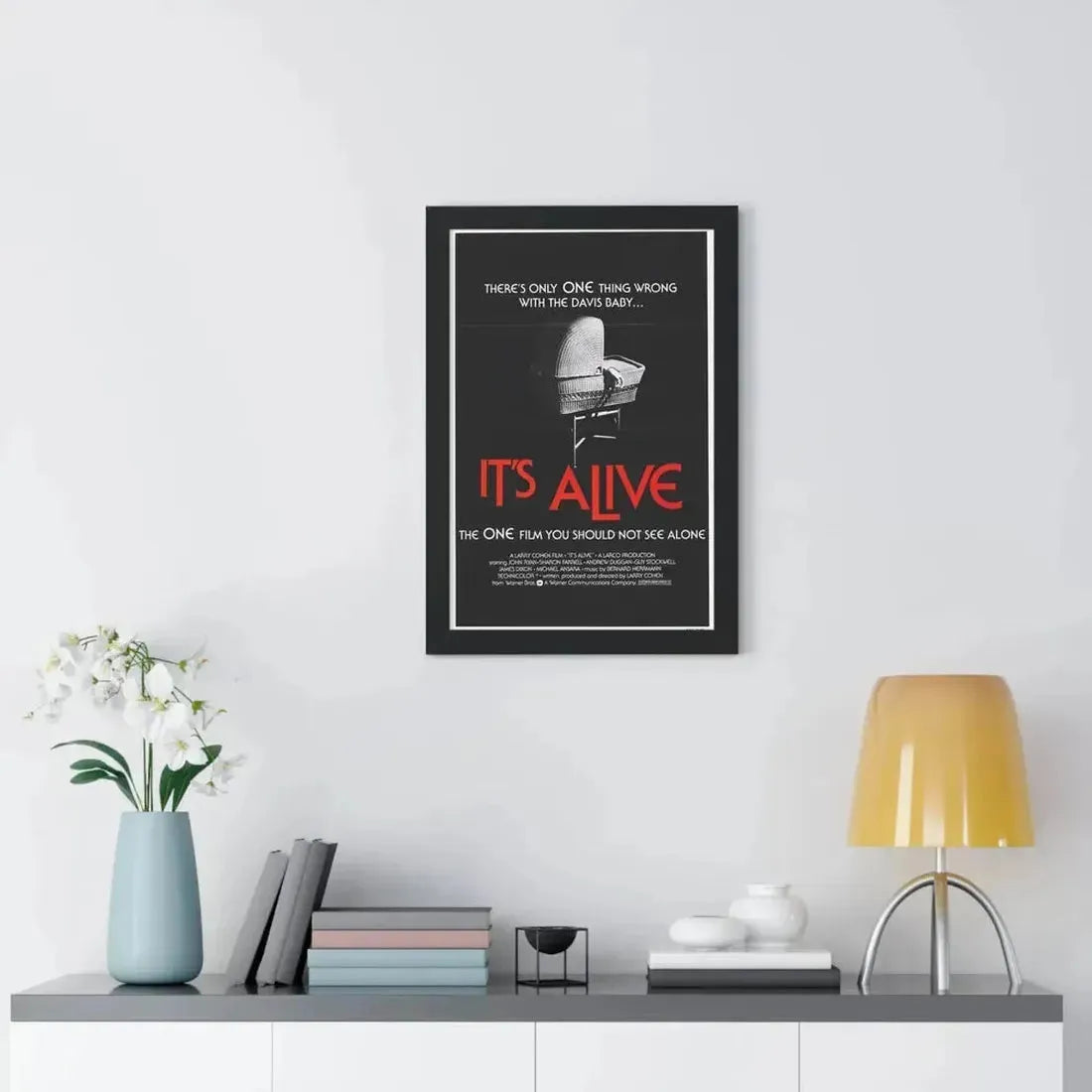 IT'S ALIVE 1974 - Framed Movie Poster - The Sticker Space
