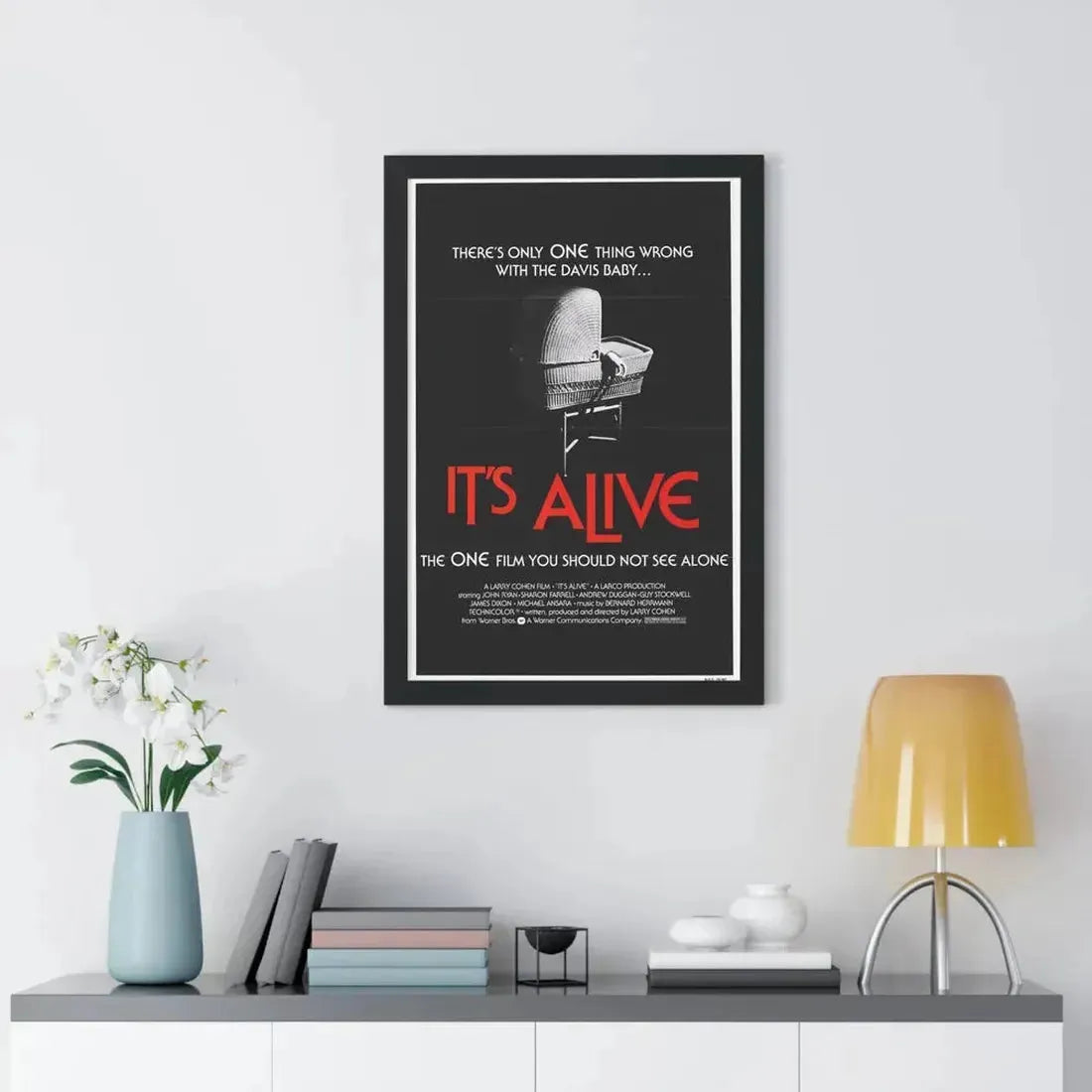 IT'S ALIVE 1974 - Framed Movie Poster - The Sticker Space