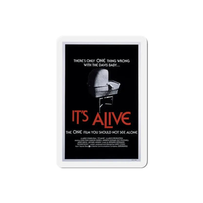 It's Alive 1974 Movie Poster Refrigerator Magnet 2 Inch - The Sticker Space