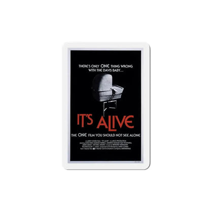 It's Alive 1974 Movie Poster Refrigerator Magnet 4 Inch - The Sticker Space