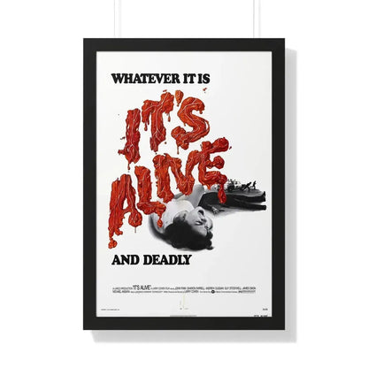 IT'S ALIVE (2) 1974 - Framed Movie Poster 20" x 30" Black - The Sticker Space