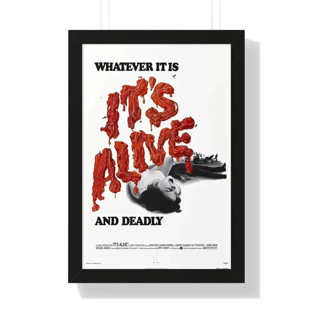 IT'S ALIVE (2) 1974 - Framed Movie Poster - The Sticker Space