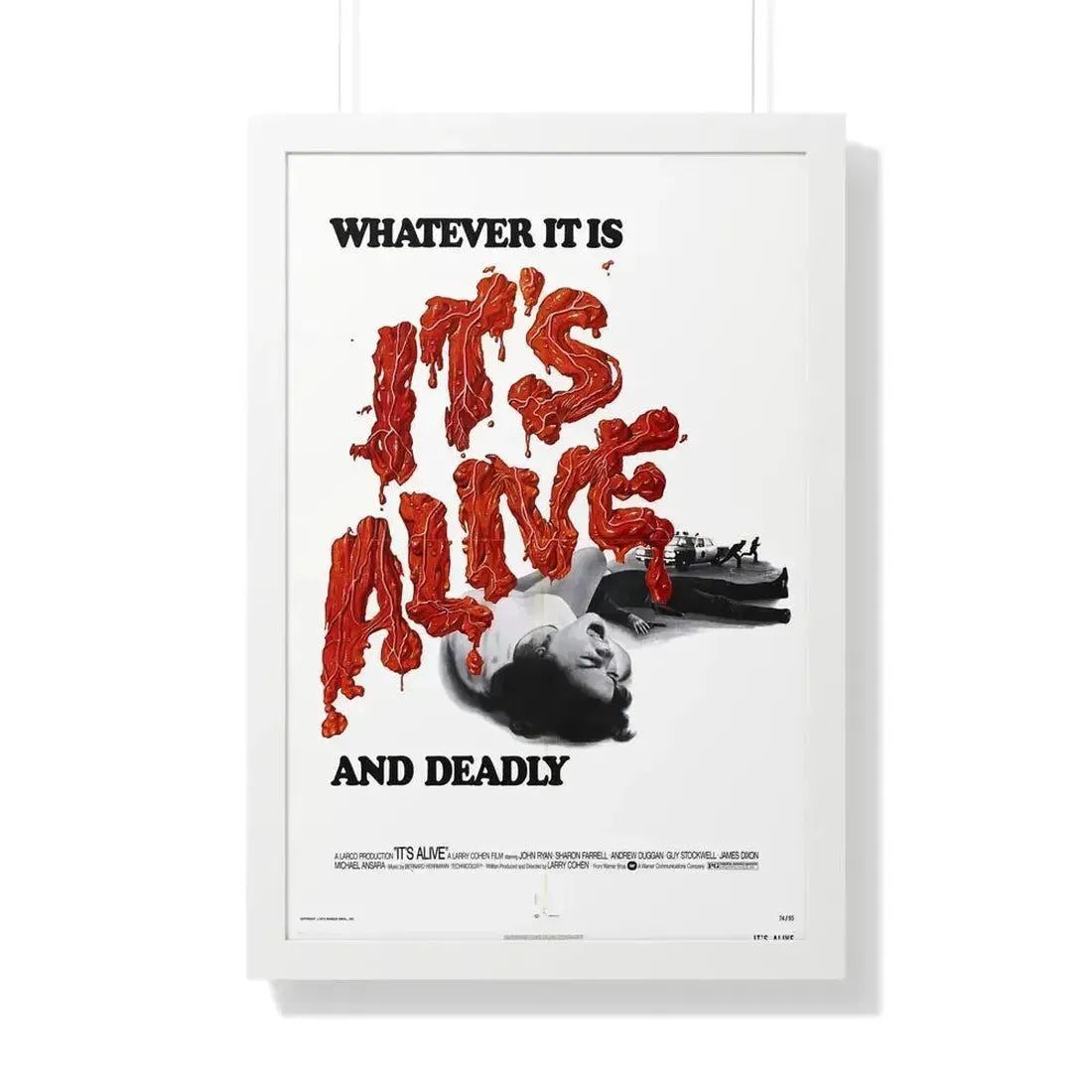 IT'S ALIVE (2) 1974 - Framed Movie Poster - The Sticker Space