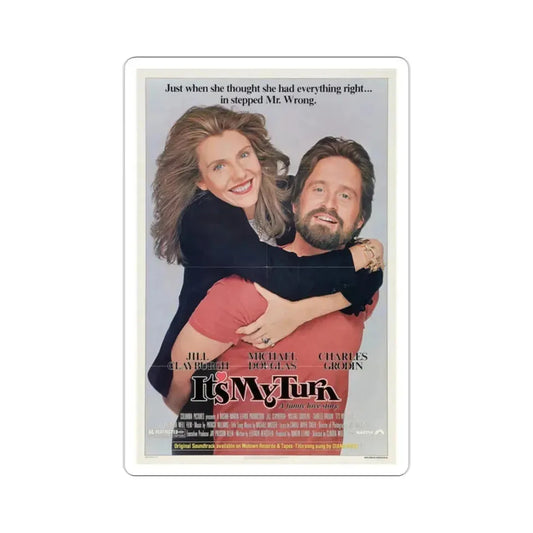 It's My Turn 1980 Movie Poster STICKER Vinyl Die-Cut Decal 2 Inch - The Sticker Space