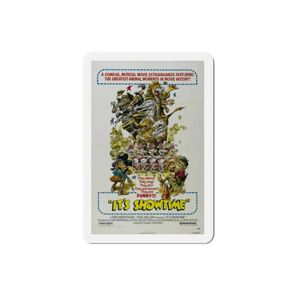 It's Showtime 1976 Movie Poster Refrigerator Magnet - The Sticker Space