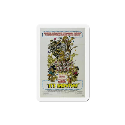 It's Showtime 1976 Movie Poster Refrigerator Magnet - The Sticker Space