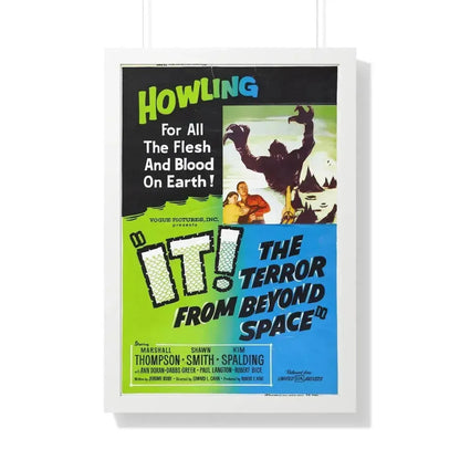 IT! THE TERROR FROM BEYOND SPACE (2) 1958 - Framed Movie Poster 20" x 30" White - The Sticker Space