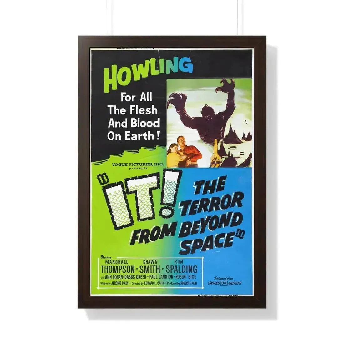 IT! THE TERROR FROM BEYOND SPACE (2) 1958 - Framed Movie Poster - The Sticker Space