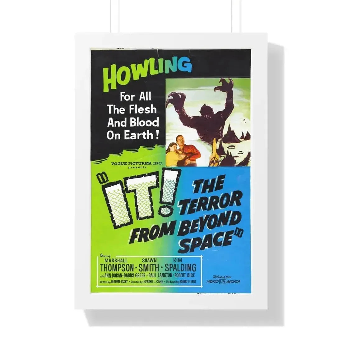 IT! THE TERROR FROM BEYOND SPACE (2) 1958 - Framed Movie Poster - The Sticker Space