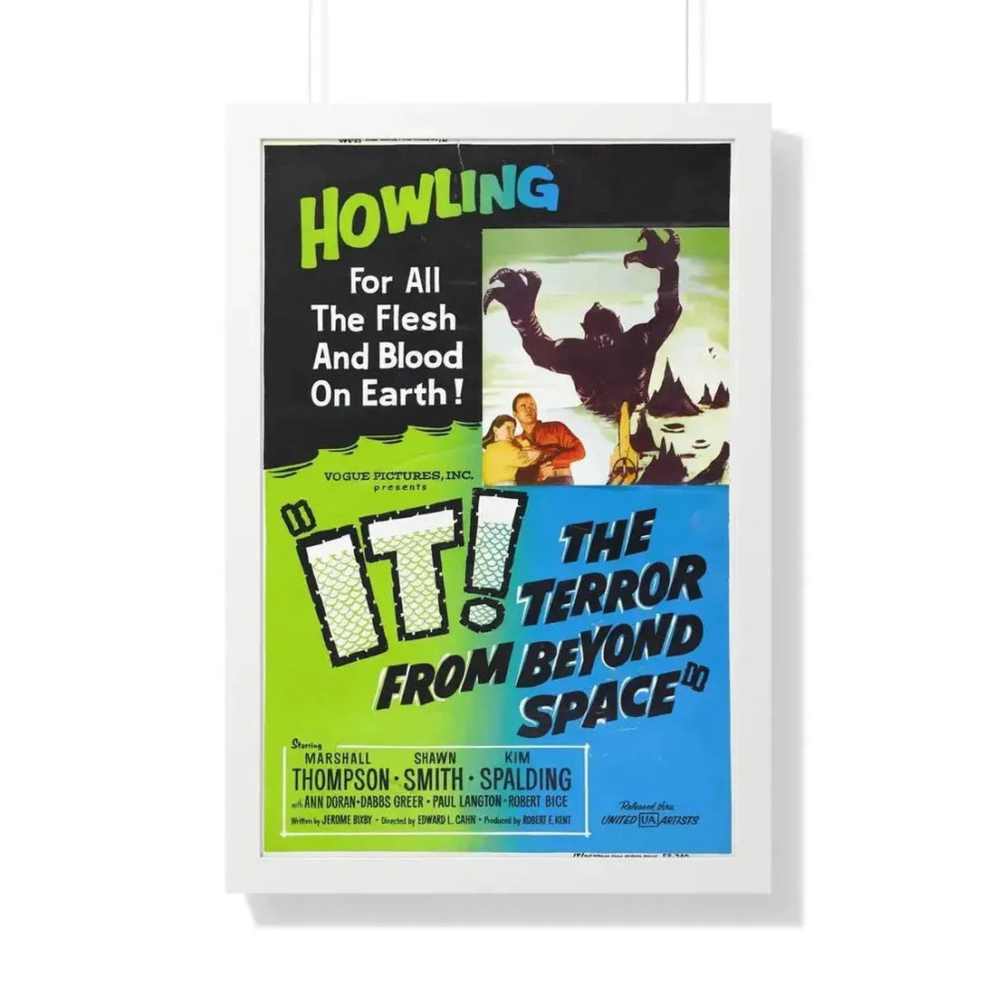 IT! THE TERROR FROM BEYOND SPACE (2) 1958 - Framed Movie Poster - The Sticker Space