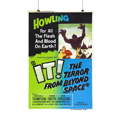 IT! THE TERROR FROM BEYOND SPACE (2) 1958 - Paper Movie Poster - The Sticker Space