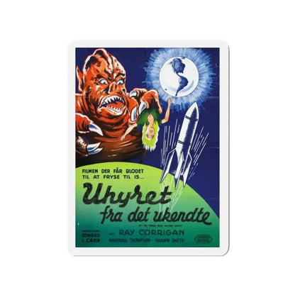 IT! THE TERROR FROM BEYOND SPACE (SCANDINAVIAN) 1958 Movie Poster - Refrigerator Magnet - The Sticker Space