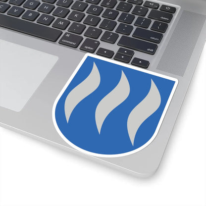 Itä-Uusimaa.vaakuna (Finland) (Coat of Arms) STICKER Vinyl Kiss-Cut Decal - The Sticker Space