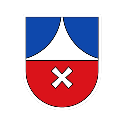 ITA Aldein COA (Italy) (Coat of Arms) STICKER Vinyl Kiss-Cut Decal 3 Inch White - The Sticker Space