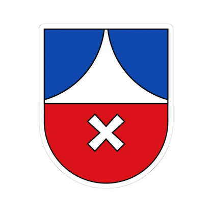 ITA Aldein COA (Italy) (Coat of Arms) STICKER Vinyl Kiss-Cut Decal 4 Inch White - The Sticker Space