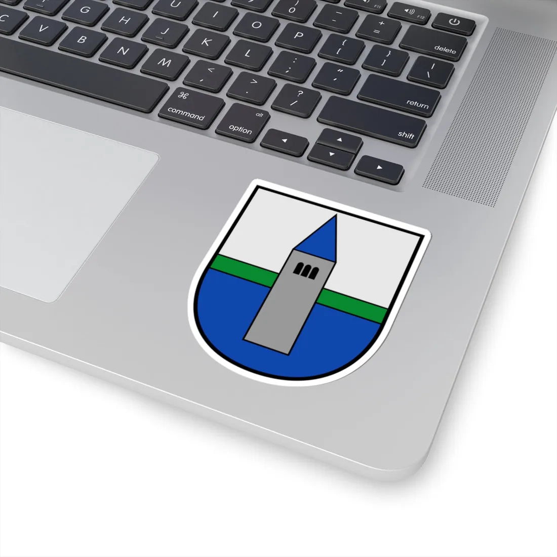 ITA Curon Venosta COA (Italy) (Coat of Arms) STICKER Vinyl Kiss-Cut Decal - The Sticker Space