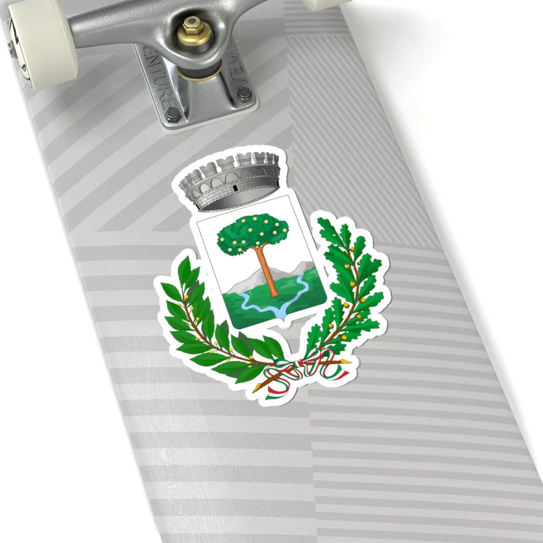 ITA Mallare COA (Italy) (Coat of Arms) STICKER Vinyl Kiss-Cut Decal - The Sticker Space