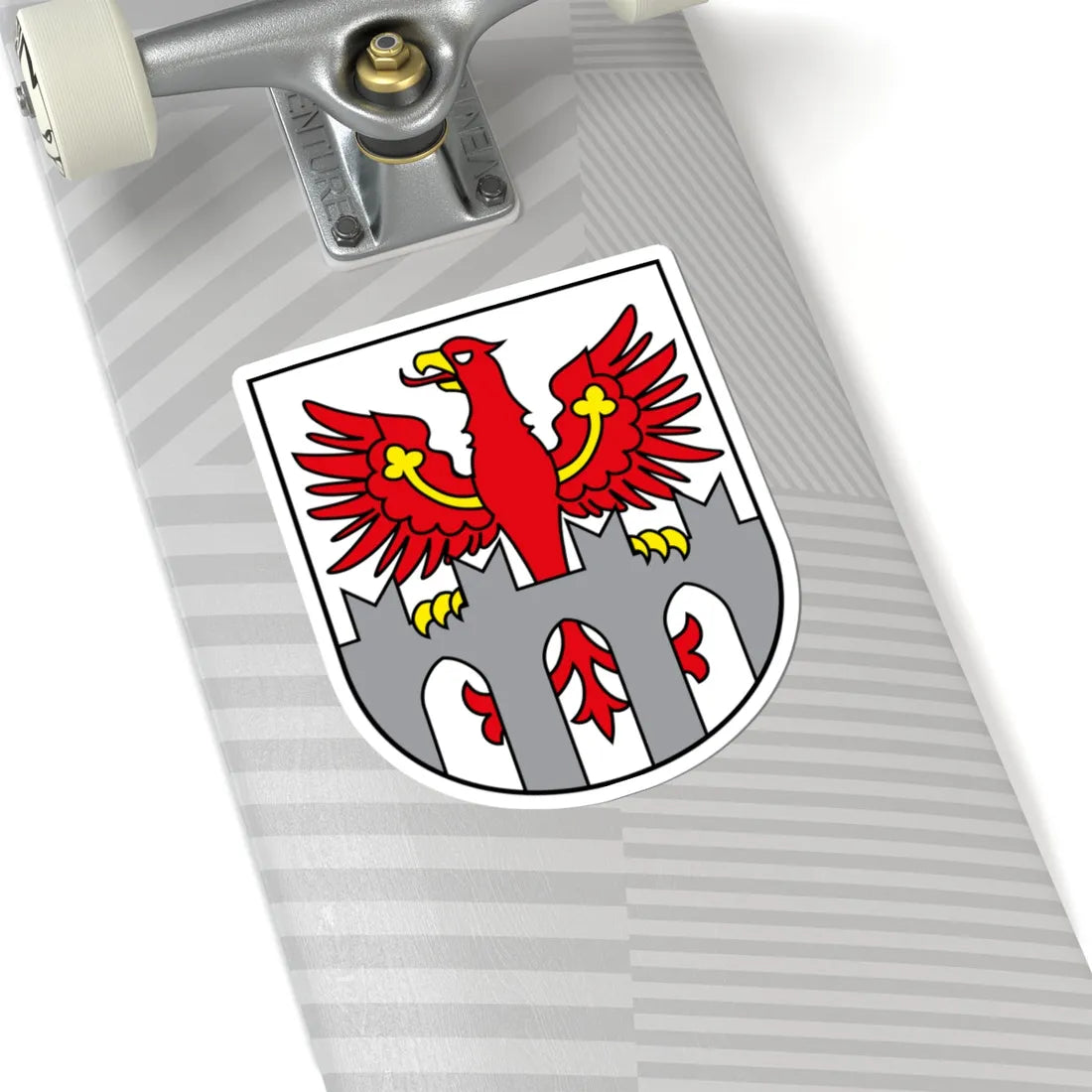 ITA Meran COA 2 (Italy) (Coat of Arms) STICKER Vinyl Kiss-Cut Decal - The Sticker Space