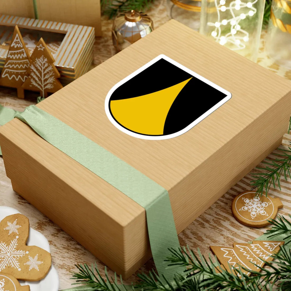 ITA St Leonhard in Passeier COA (Italy) (Coat of Arms) STICKER Vinyl Kiss-Cut Decal - The Sticker Space