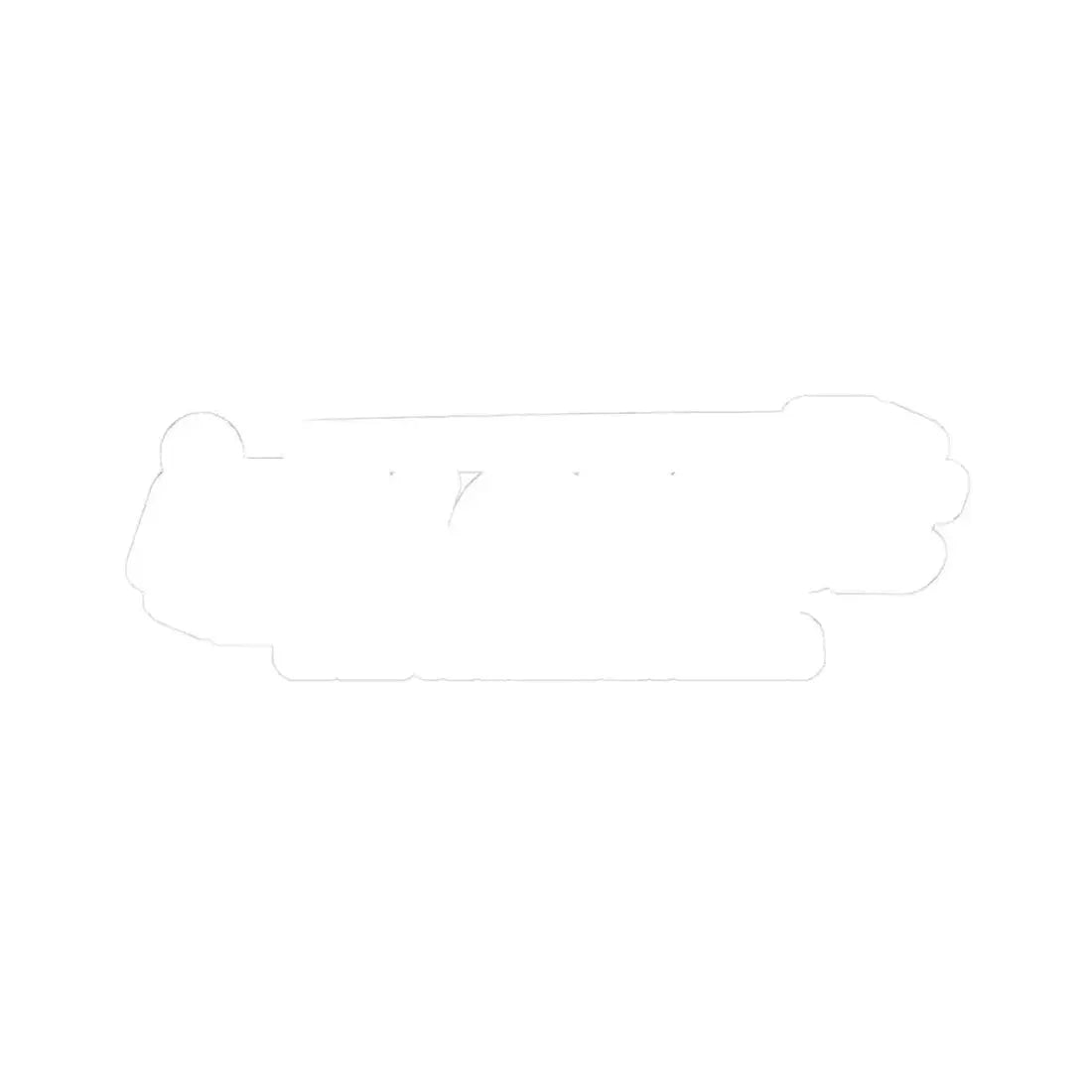 Italcorse D.A.M. S.r.l. (white) (Logo) STICKER Vinyl Kiss-Cut Decal 3 Inch White - The Sticker Space