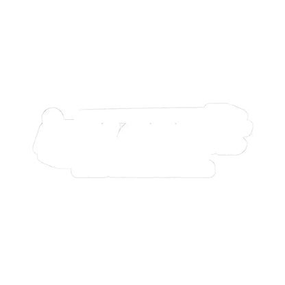 Italcorse D.A.M. S.r.l. (white) (Logo) STICKER Vinyl Kiss-Cut Decal 3 Inch White - The Sticker Space