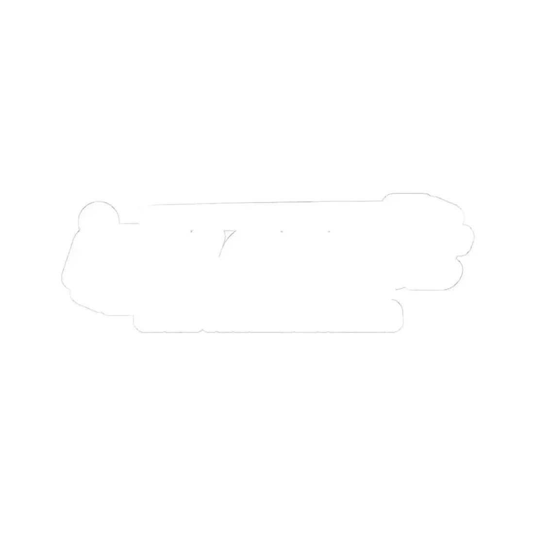 Italcorse D.A.M. S.r.l. (white) (Logo) STICKER Vinyl Kiss-Cut Decal 4 Inch White - The Sticker Space