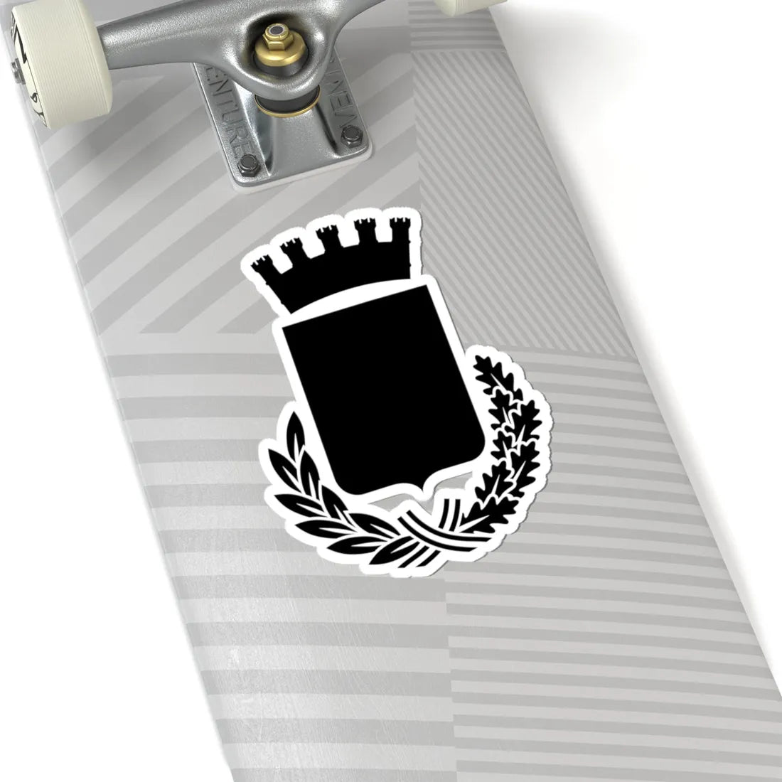 Italian civic heraldry icon (Italy) (Coat of Arms) STICKER Vinyl Kiss-Cut Decal - The Sticker Space
