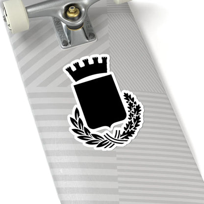 Italian civic heraldry icon (Italy) (Coat of Arms) STICKER Vinyl Kiss-Cut Decal - The Sticker Space