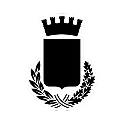 Italian civic heraldry icon (Italy) (Coat of Arms) STICKER Vinyl Kiss-Cut Decal - The Sticker Space