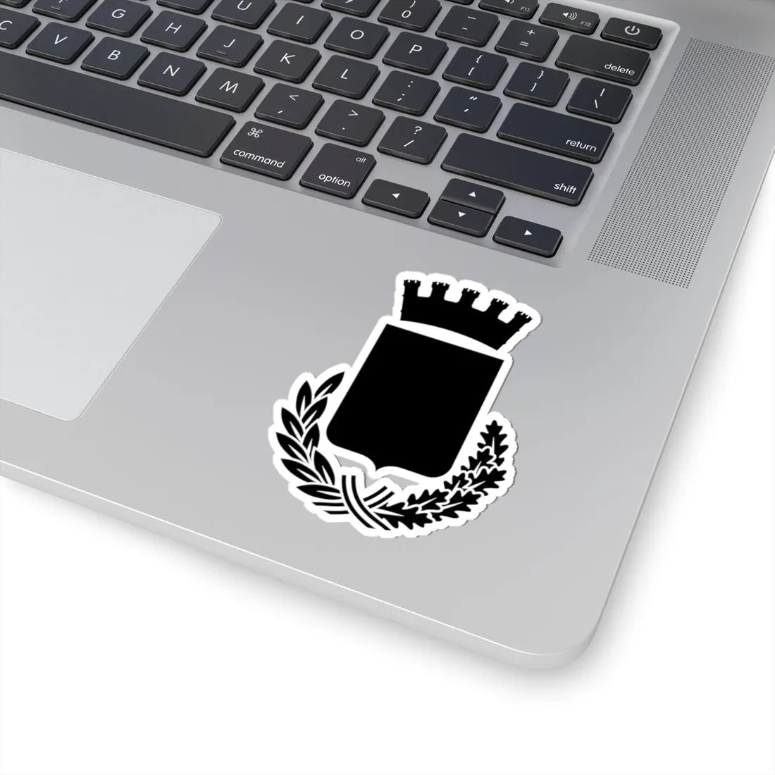 Italian civic heraldry icon (Italy) (Coat of Arms) STICKER Vinyl Kiss-Cut Decal - The Sticker Space