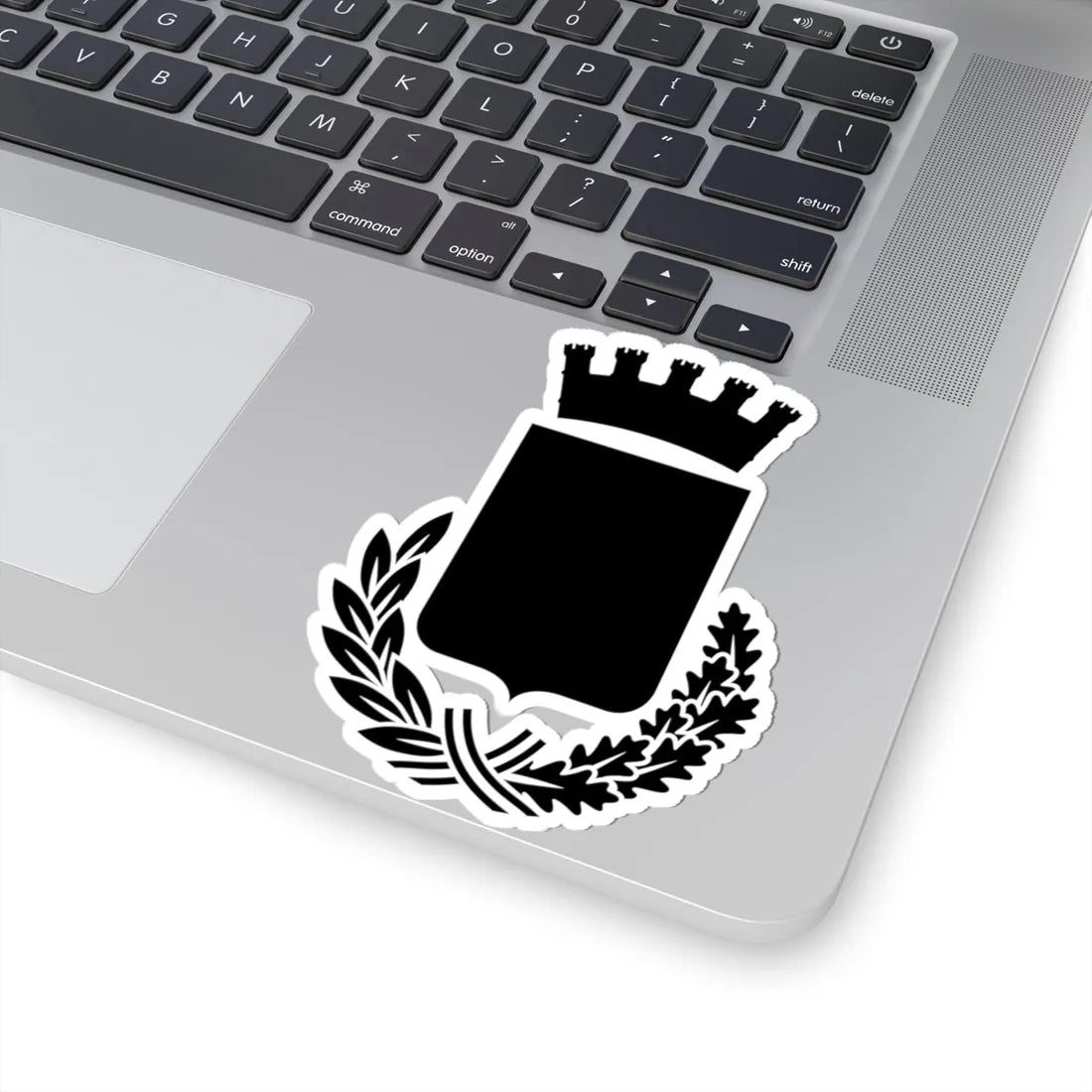 Italian civic heraldry icon (Italy) (Coat of Arms) STICKER Vinyl Kiss-Cut Decal - The Sticker Space