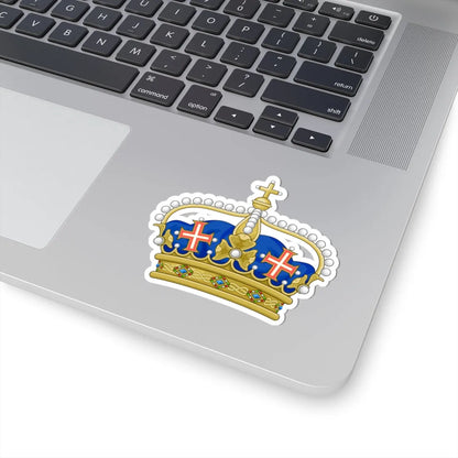 Italian Crown of Heir apparent (Italy) (Coat of Arms) STICKER Vinyl Kiss-Cut Decal - The Sticker Space