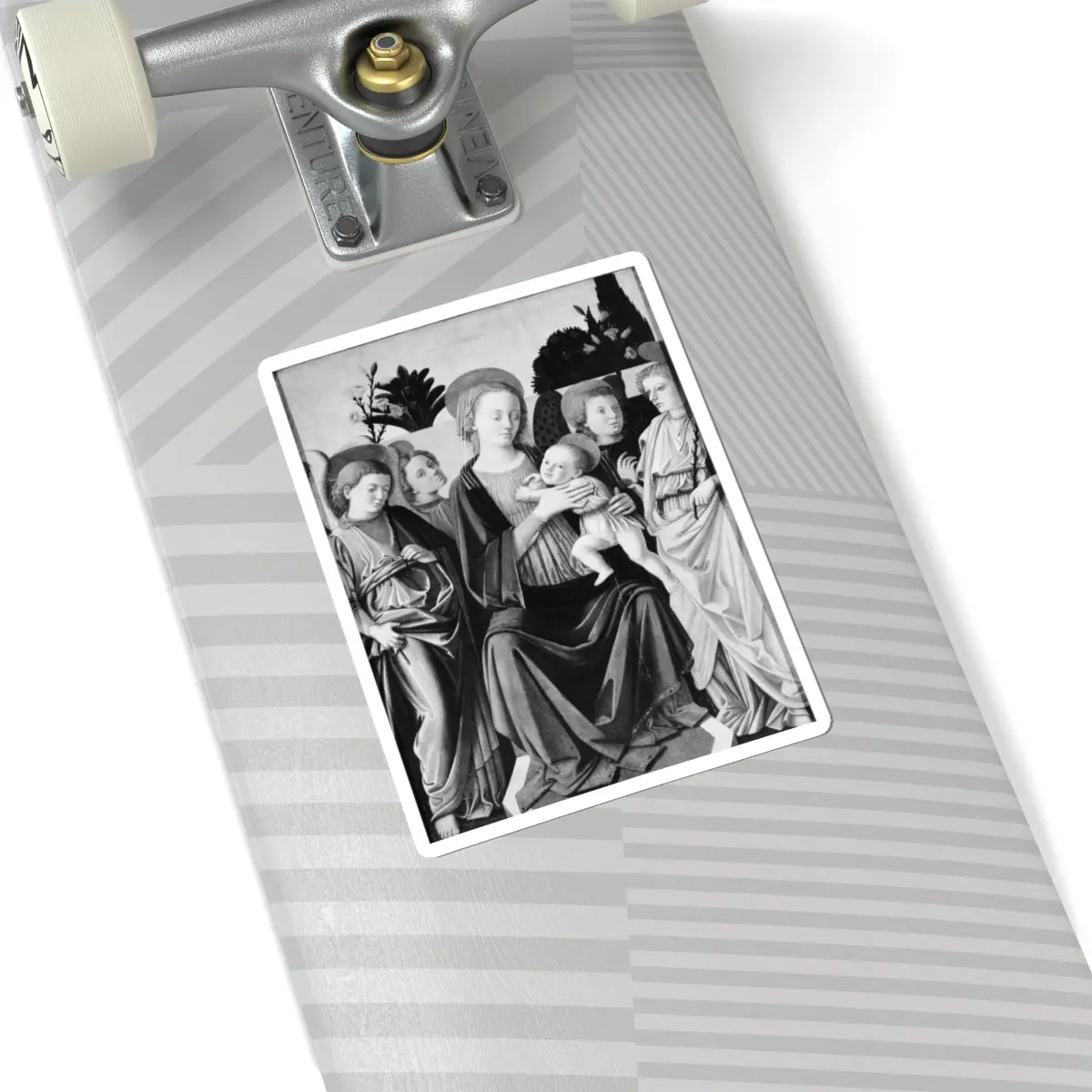 SKU:TSS-STICK-TLNFLR-6X6-5 Sizes:6" × 6" Types:White