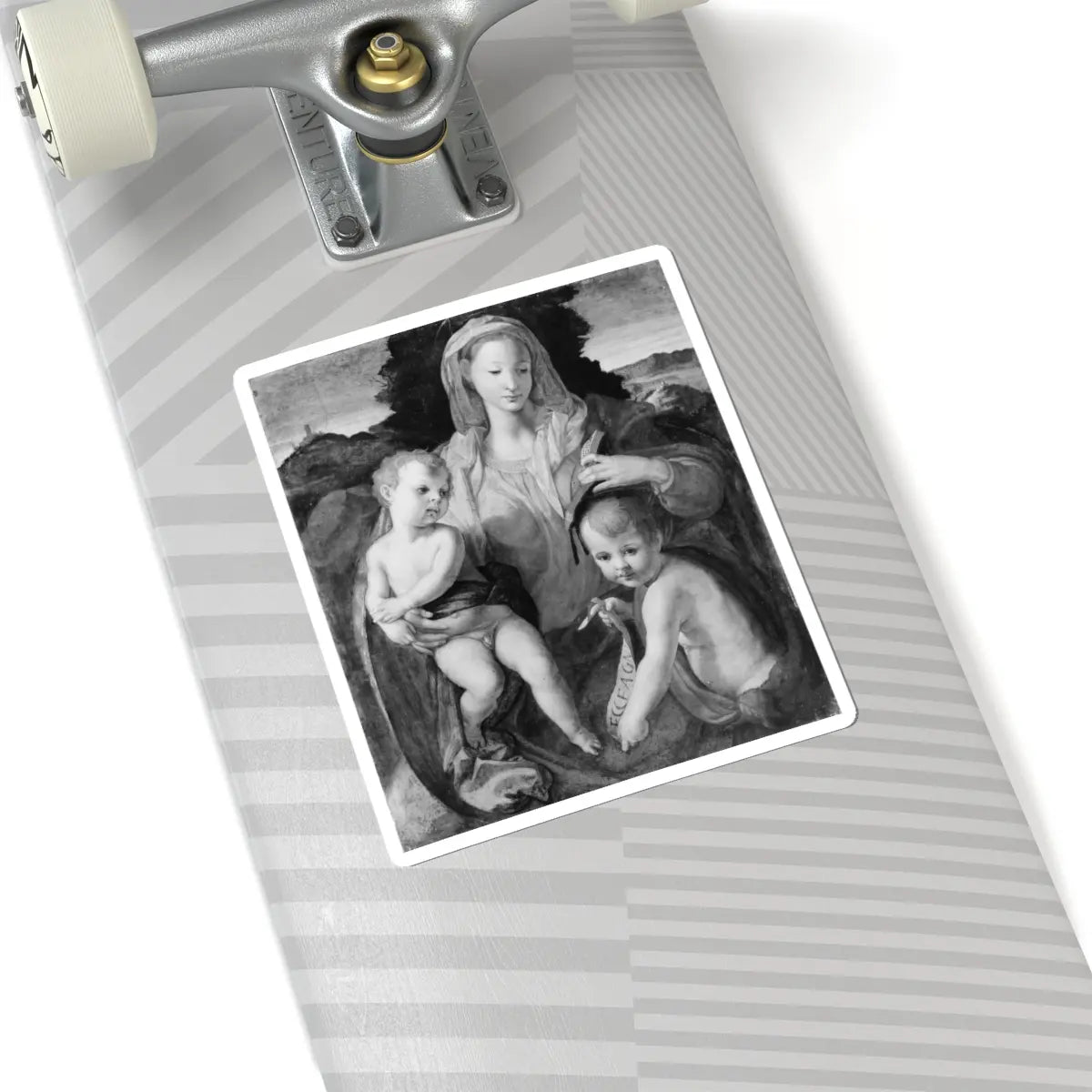 SKU:TSS-STICK-TLNFLR-6X6-6 Sizes:6" × 6" Types:White