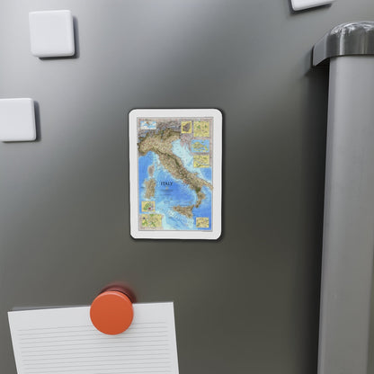 Italy (1995) (Map) Refrigerator Magnet-The Sticker Space