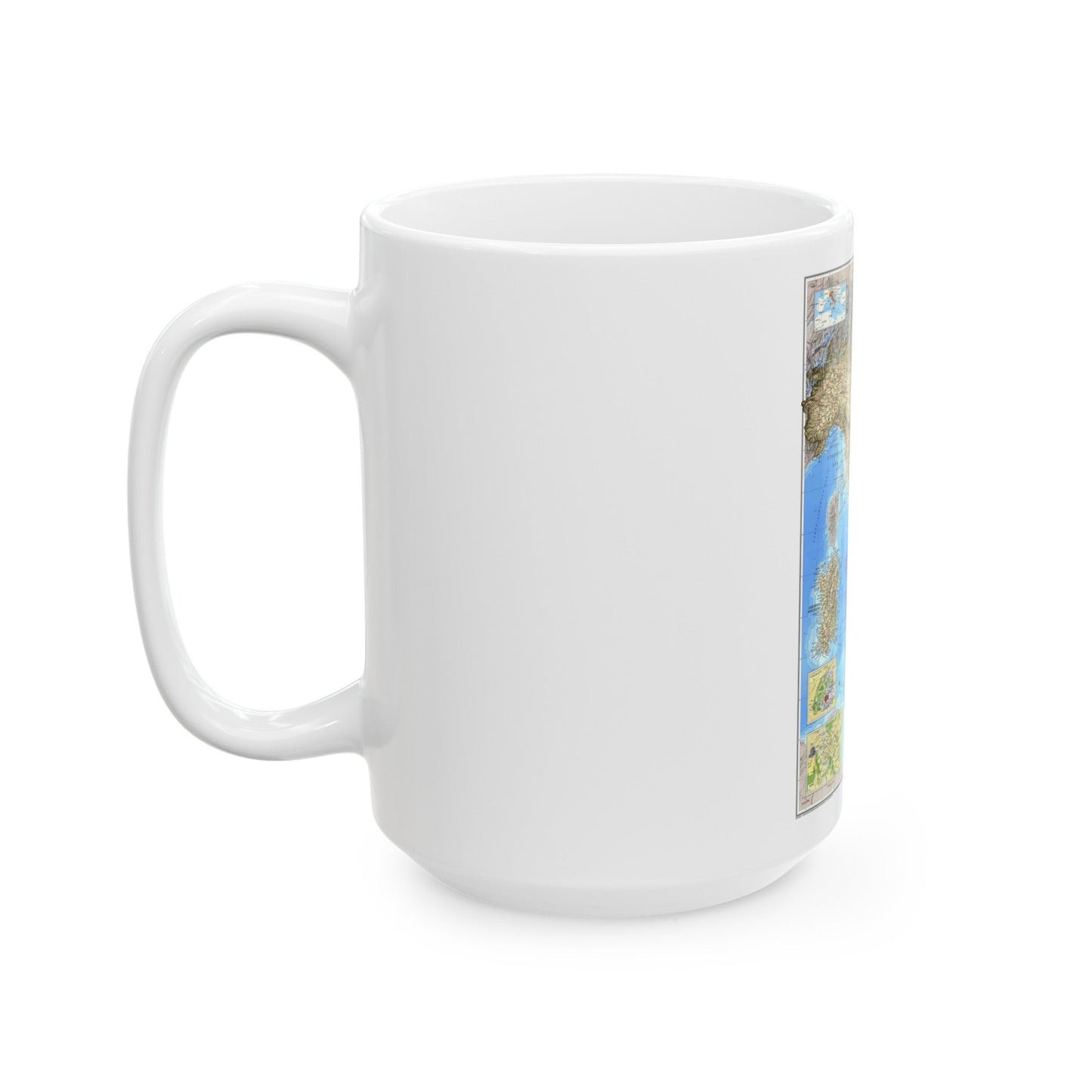 Italy (1995) (Map) White Coffee Mug-The Sticker Space