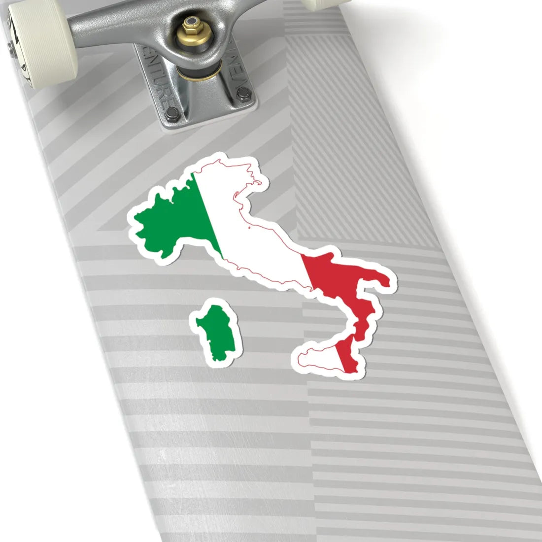 Italy looking like the flag (Italy) STICKER Vinyl Kiss-Cut Decal - The Sticker Space