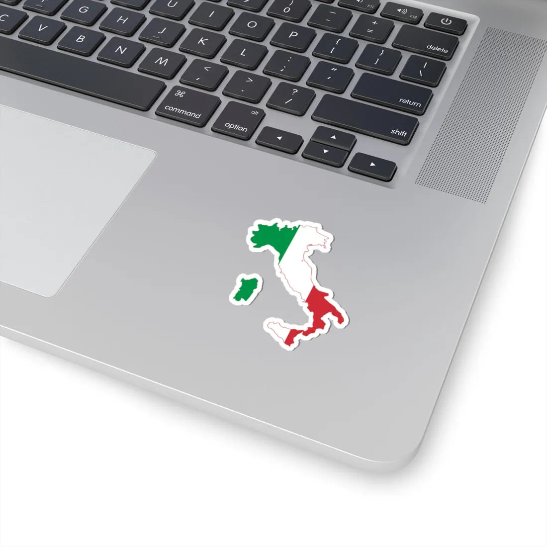 Italy looking like the flag (Italy) STICKER Vinyl Kiss-Cut Decal - The Sticker Space