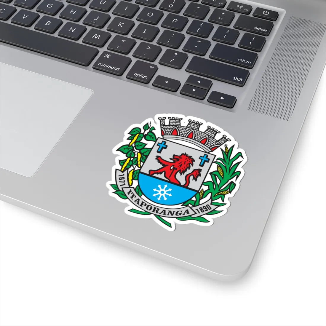 Itaporanga sp brasao (Brazil) (Coat of Arms) STICKER Vinyl Kiss-Cut Decal - The Sticker Space