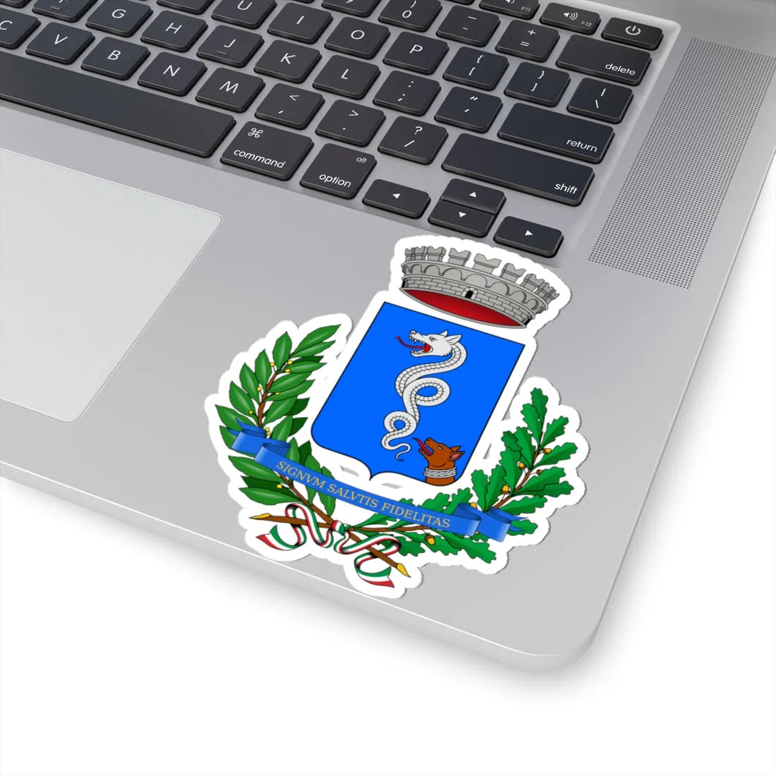 Itri-Stemma (Italy) (Coat of Arms) STICKER Vinyl Kiss-Cut Decal - The Sticker Space