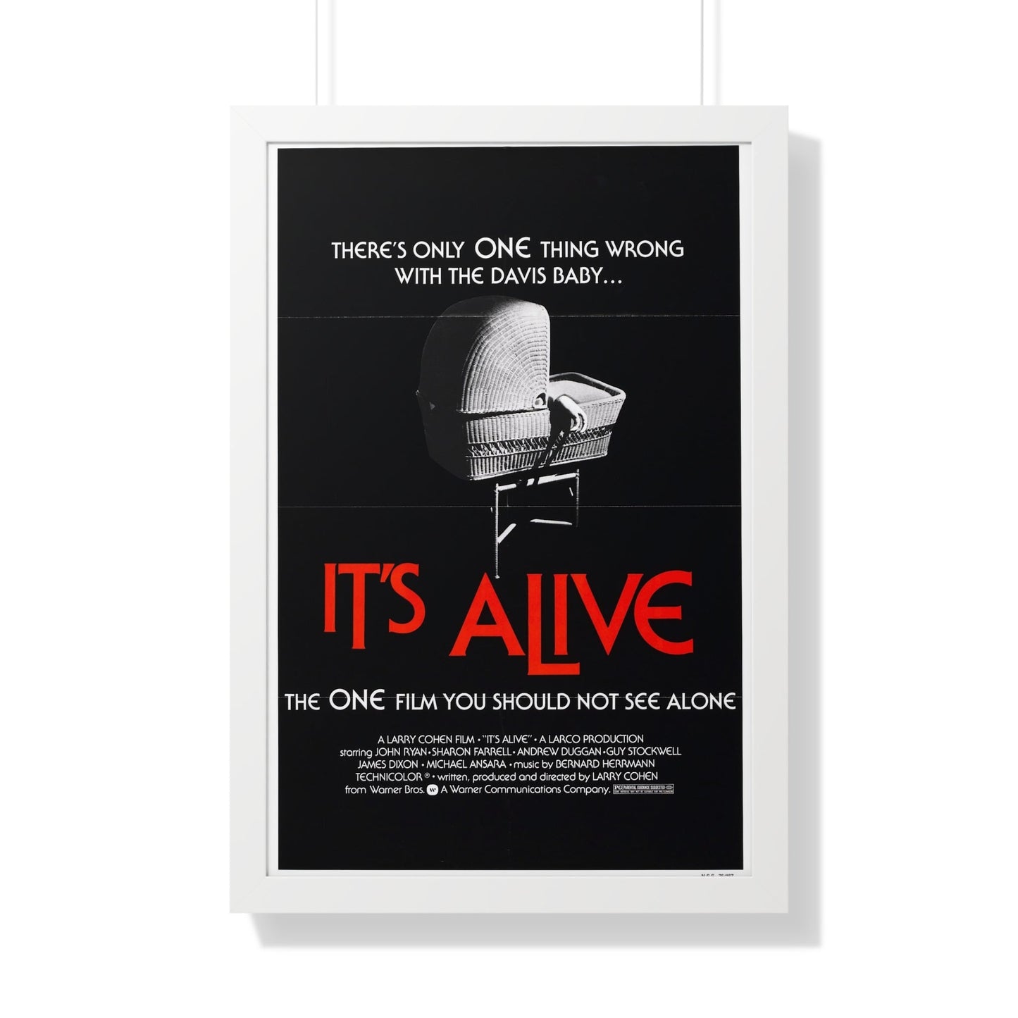 IT'S ALIVE 1974 - Framed Movie Poster-20" x 30"-The Sticker Space