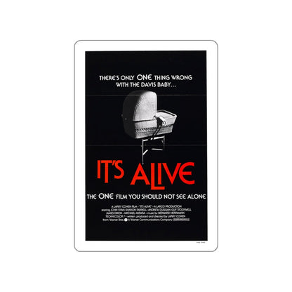 IT'S ALIVE 1974 Movie Poster STICKER Vinyl Die-Cut Decal-4 Inch-The Sticker Space