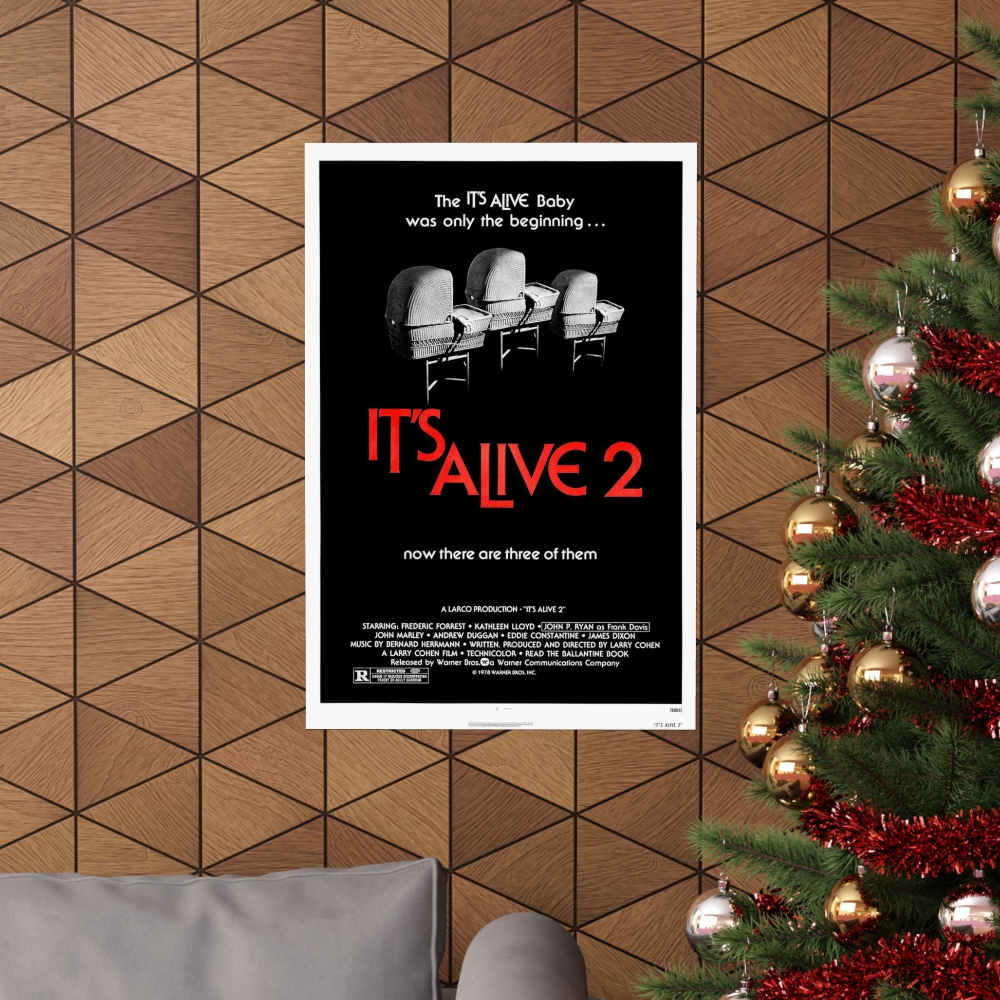 IT'S ALIVE 2 (IT LIVES AGAIN) 1978 - Paper Movie Poster-The Sticker Space