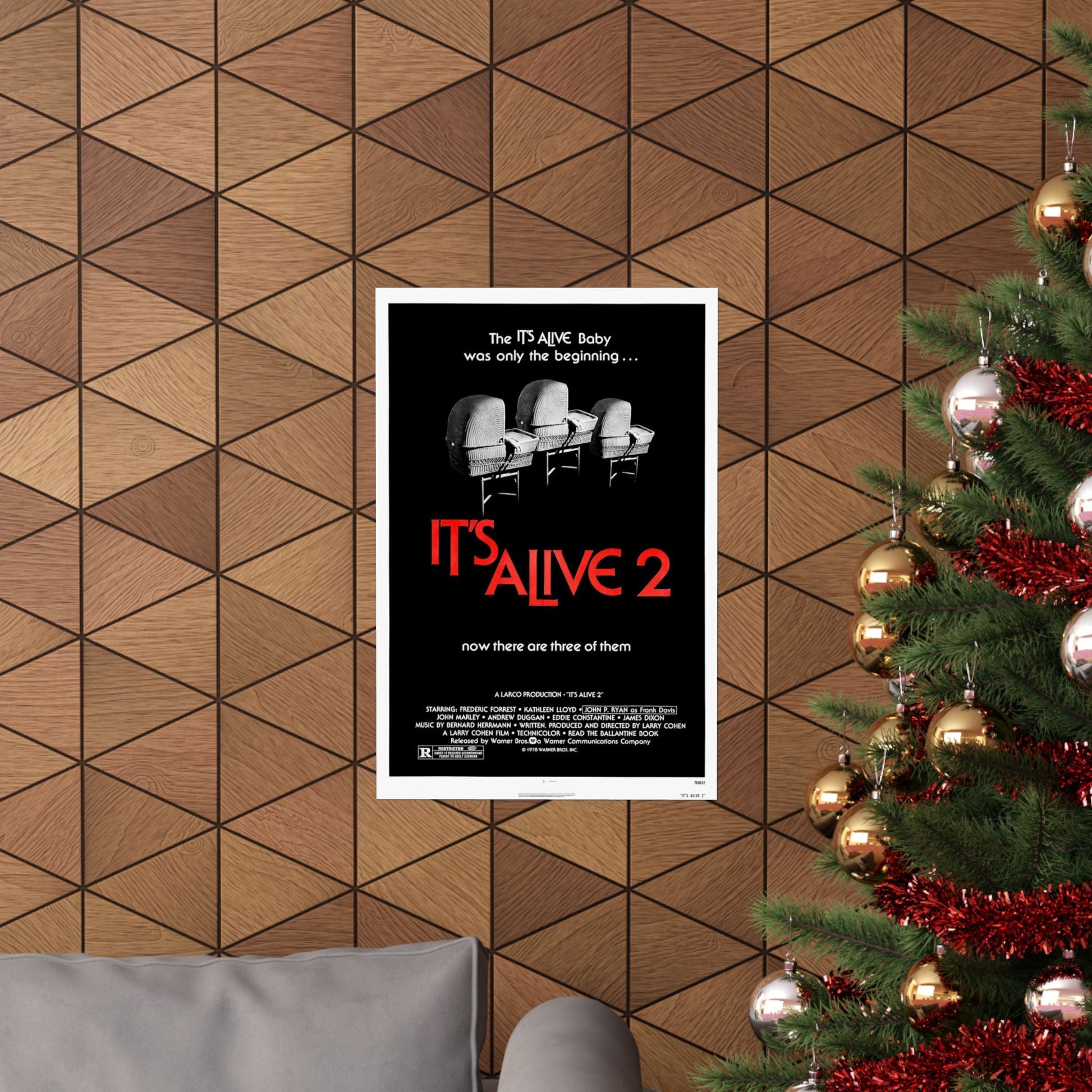 IT'S ALIVE 2 (IT LIVES AGAIN) 1978 - Paper Movie Poster-The Sticker Space