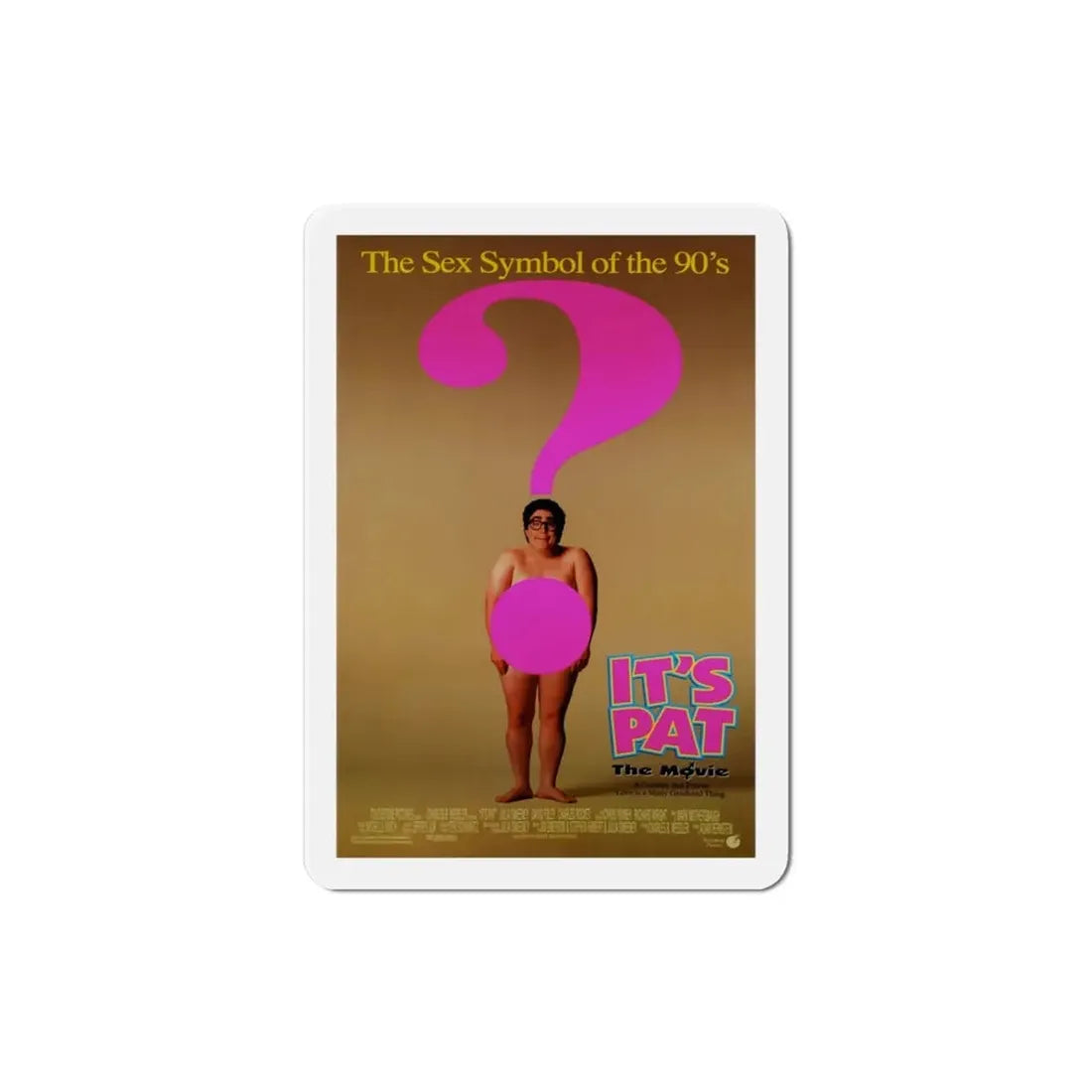 Its Pat 1994 Movie Poster Refrigerator Magnet - The Sticker Space