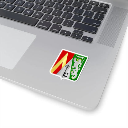 Ittre wapen (Belgium) (Coat of Arms) STICKER Vinyl Kiss-Cut Decal - The Sticker Space