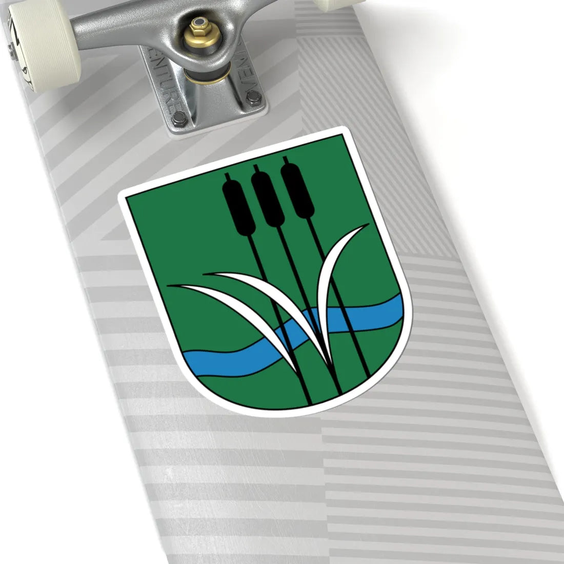 Itzikon coat of arms (Switzerland) (Coat of Arms) STICKER Vinyl Kiss-Cut Decal - The Sticker Space