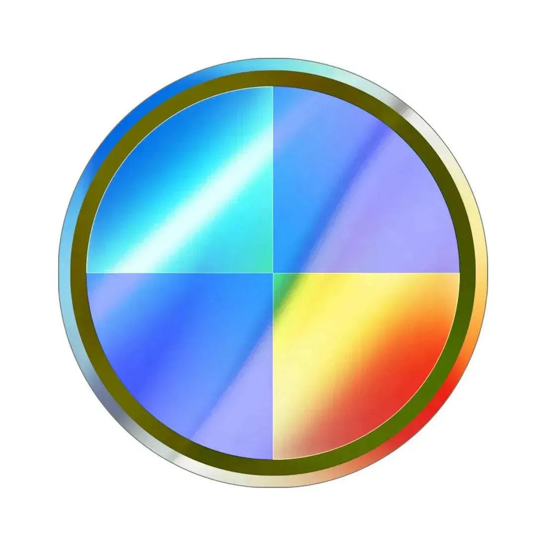 IV Corps (U.S. Army) Holographic STICKER Die-Cut Vinyl Decal 6 Inch Holographic - The Sticker Space